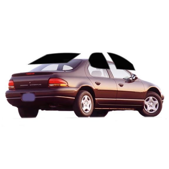 Haiy Co - PreCut 2Ply 05% Window Tint Film Kit For 1995-2000 Dodge Stratus Sedan -Side+Rear Window