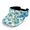 Blue Camouflage Pattern, variant on Neon Tropical Dark Sports Visor Cap, Open Top Sun Visor Hat Polyester Fabric Adjustable Breathable Sports Visor Hat for Beach