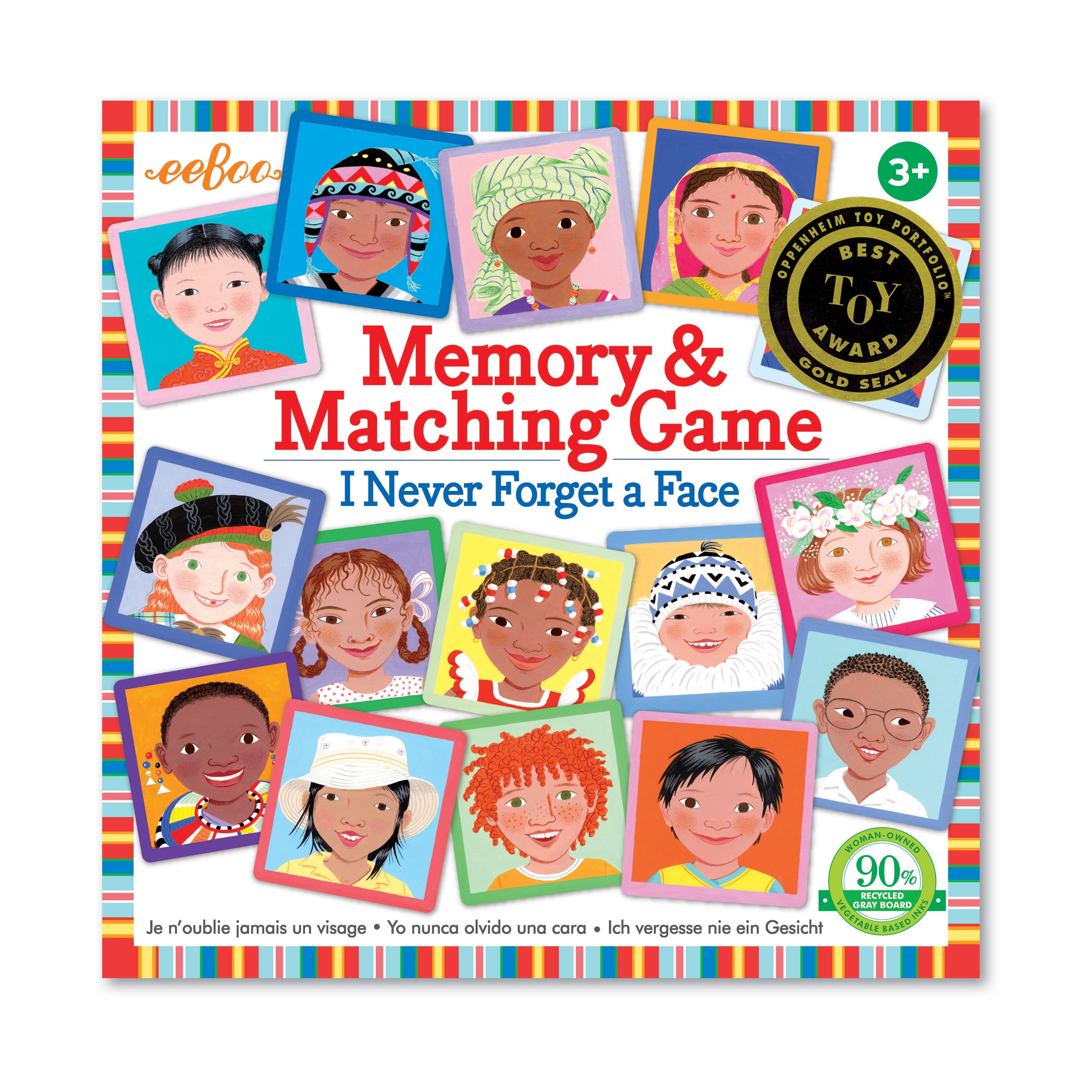 I Never Forget a Face Matching ~ Memory Game by eeBoo 