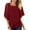 Wine, variant on Women Round Neck Solid Vest with Loose Chiffon Bat Shortsleeve Flowing Shawl Double Layer Tunic Top Blouse Athletic Womens Tops Women Top Active Tops Any Day Long Top for Women Nylon Tops