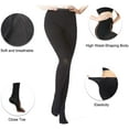 thumbnail image 3 of Collants de Compression pour Femmes 20-30 mmHg Collants Bout Fermé Bas de Soutien, 3 of 7