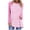 Pink3, variant on SHTXOZHI Women's Long Sleeve Tunic Tops Round Neck Striped Blouse Color Block Loose Shirts