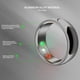 thumbnail image 4 of Smart Ring Health Tracker, Seguimiento del Sueño Utilizable, IP68 impermeable Conteo de Pasos Seguimiento del Sueño Fitness Anillo Inteligente para Mujeres y Hombres negros negros, 4 of 7