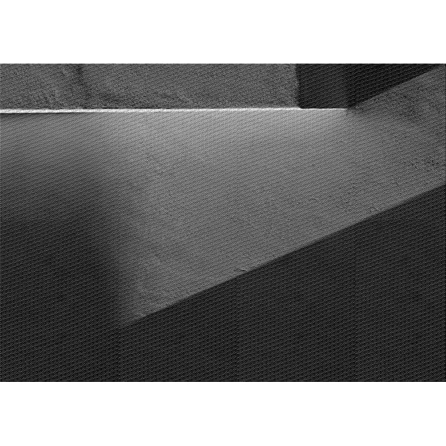 Ahgly Company Indoor Rectangle Patterned Charcoal Black Area Rugs, 6' x 9'