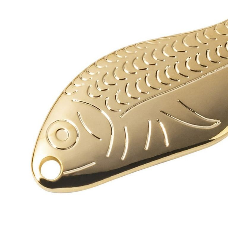 Al's Goldfish - G100 3/16 oz. Gold Fishing Lure - Spoon - Walmart.com