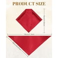 thumbnail image 3 of LinYooLi 2 PCS Satin Hair Bandanas for women Large Solid Color Head Scarf Tie-back Head Kerchief Silk Hair Scarf for Women Girls, 3 of 7