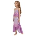 thumbnail image 5 of RUTAYY Children Fish Swimsuit Princess Dress Child Swimsuit Beach Vacation Tropical Swimwear Beachwear, 7-8 Years, 5 of 9