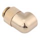 thumbnail image 5 of Montaje de tubo Computadora Refrigeración por agua Rosca G1/4 Conector acodado de 90° Rotación de 360°, 5 of 5