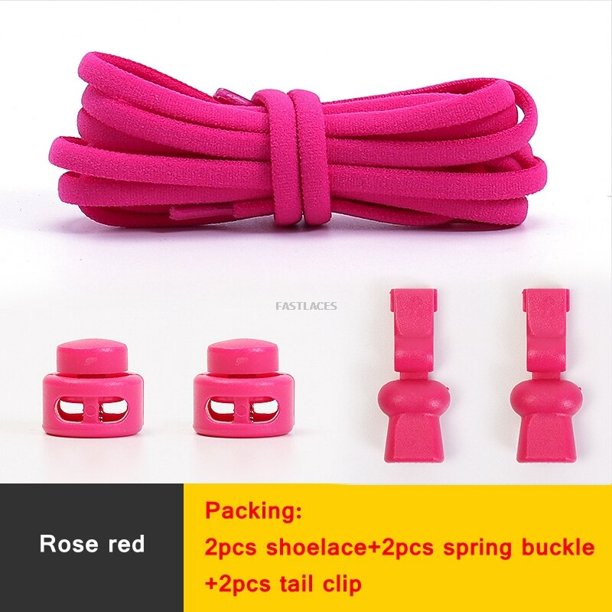 1 par de cordones con cierre de resorte sin atar cordones elásticos deportivos aptos para todos los zapatos cordones perezosos zapatillas accesorios para zapatosChina Gao Jinjia LED