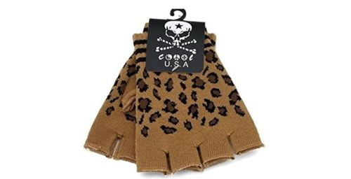 leopard print gloves
