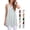Bm25-Gray Geometry Petal, variant on Anygrew Womens Summer Casual T-Shirt V-Neck Sleeveless Tunic Tops for Leggings Loose Blouse Shirt