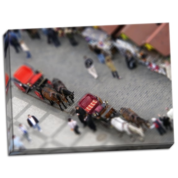 Gango Home Decor Toy Illusions III by Jim Christensen (Ready to Hang); One 24x18in Hand-Stretched Canvas