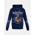thumbnail image 5 of Budweiser Men's and Big Men's Graphic Fleece Hoodie, Sizes XS-3XL, 5 of 5