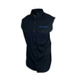 thumbnail image 3 of Harley-Davidson Men's Black Vest Racing Logo Patch Sleeveless Shirt (S69), 3 of 12