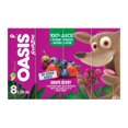 thumbnail image 1 of Oasis Fruit Zoo Grape Berry Juice Boxes 8x200ml, 1 of 6