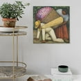 thumbnail image 5 of Diego Rivera 《The Flower Carrier》 Wall Art Prints Paintings Canvas Poster Gifts Canvas Painting Poster Wall Art Decorative Picture Prints Modern Decor 24x24inch(60x60cm), 5 of 5