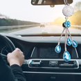 thumbnail image 2 of Colgante De Cristal Para Espejo Retrovisor De Coche, Decoración De Abalorio De Bola De Cristal Para Coche, Accesorios Ostentosos Para Coche Para Mujer, Decoración Interior De Coche Vogacara VI012036-02, 2 of 6