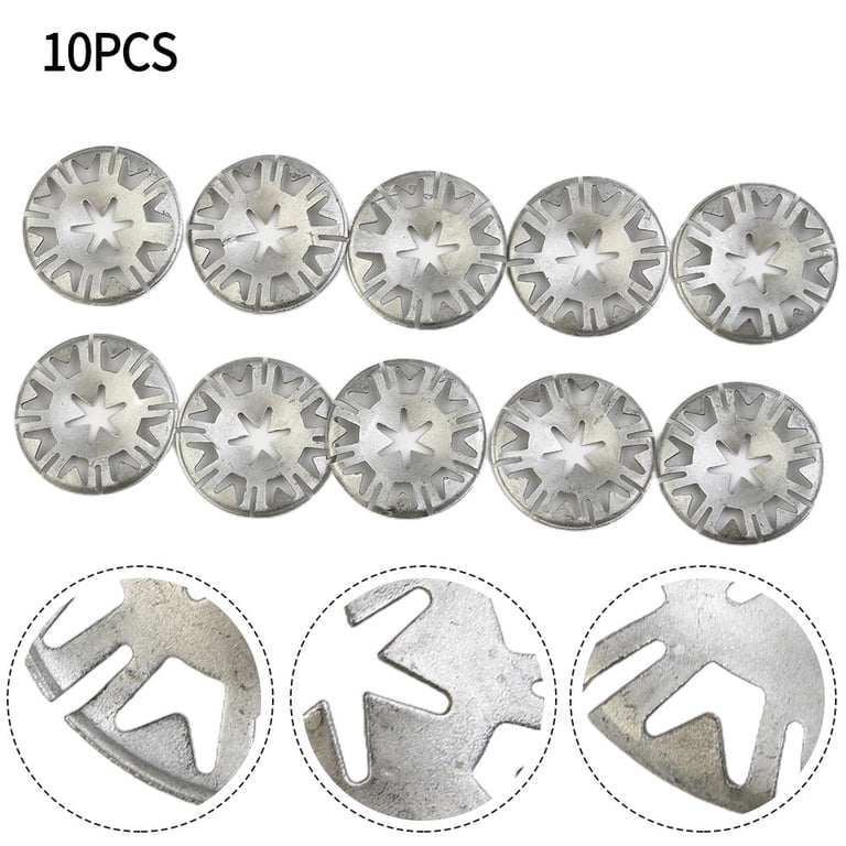 10 X For Ford Undertray Exhaust Heat Shield Metal Spring Washer Fixing Clip  Nut - Walmart.com