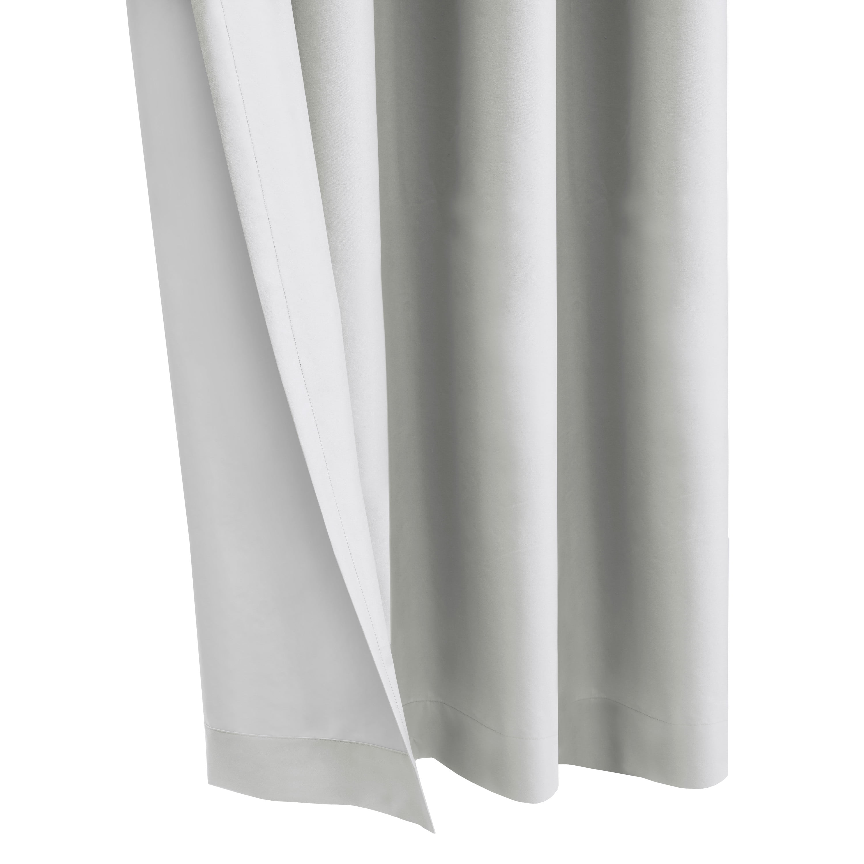 Loft Living Augustow Blackout Grommet Indoor Curtain 52 x 84 in White