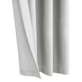 thumbnail image 3 of Loft Living Augustow Blackout Grommet Indoor Curtain 52 x 63 in White, 3 of 5