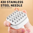 thumbnail image 4 of Harlier Meat Tenderizer, Stainless Steel Needle Ultra Sharp 24 Blades Meat Tenderizer Tool, Pounder For Tenderizing and Pounding Steak, Beef Pork Chicken BBQ And Poultry, 4 of 9