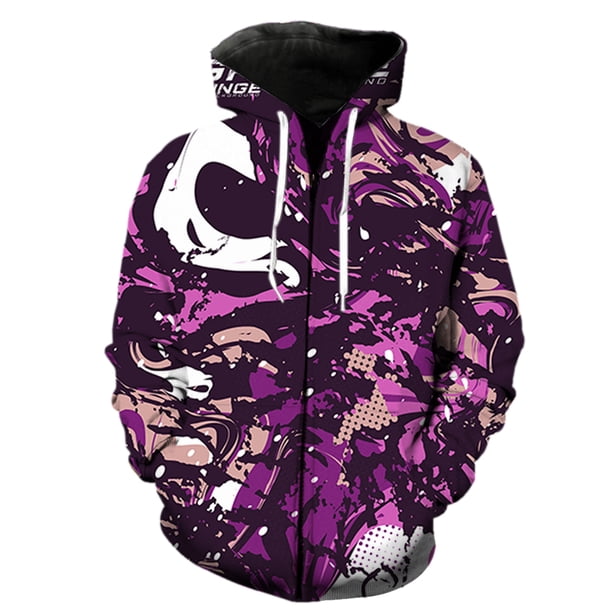 Traje de carreras para hombre, sudadera con cremallera y capucha impresa en 3D, chaquetas para adolescentes, estilo casual, de gran tamaño, estilo Harajuku, divertidas, estilo hip hop, sudaderas genia