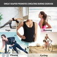 thumbnail image 4 of Mujeres Sweat Sauna Shaper Chaleco Estirable Bodycon Yoga Running Gym Compresión Shapewear Abanopi Moldeador de sudor, 4 of 7