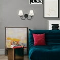 thumbnail image 4 of Livex Lighting Mendham Wall Sconce in Black, 4 of 10