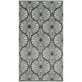 thumbnail image 5 of SAFAVIEH Montauk Garland Geometric Area Rug, Black/Ivory, 8' x 10', 5 of 7