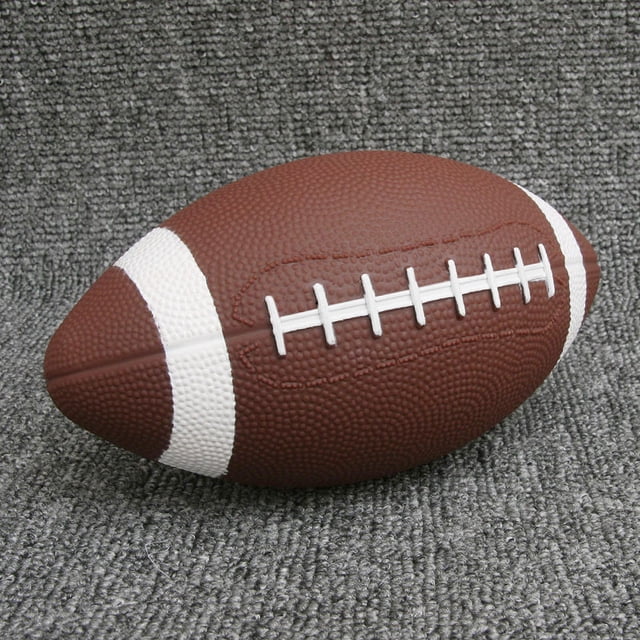Pelota inflable de fútbol americano de tamaño 3 para jóvenes, juguete para niños pequeños y estudiantes, pelota de enseñanza para juegos especiales en equipo