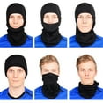 thumbnail image 4 of NIBOLOG 1/2Pcs Winter Cycling Skiing Neck Balaclava Cover Face Head Warmer Scarf Hat, 4 of 7
