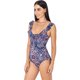 thumbnail image 1 of Traje de baño completo dama "Paisley 3"  Talla: CH Maré Collection D3279/ Olán en escote /Define tu silueta, 1 of 6