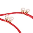 thumbnail image 3 of Cinturón de Cintura con Adorno de Perlas Yinane Cinturón Fino Color Rojo 2 piezas, 3 of 8