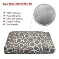 thumbnail image 6 of Majestic Pet | Fusion Rectangle Pet Bed For Dogs, Removable Cover, Mocha, Large, 6 of 6