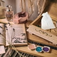 thumbnail image 4 of 10pcs Linen Jute Bag Jewelry Pouch Drawstring Gift Bags (White), 4 of 6