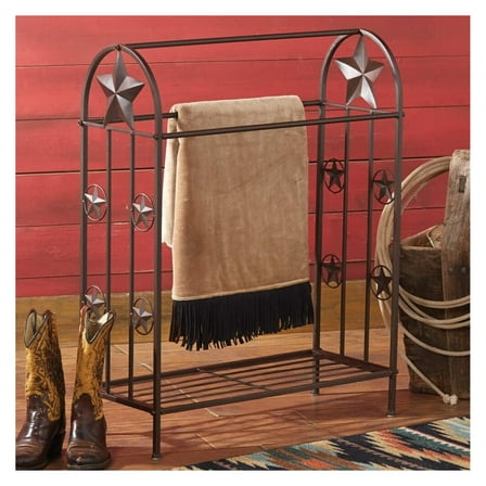 Gexandy Metal Lone Star Quilt Rack