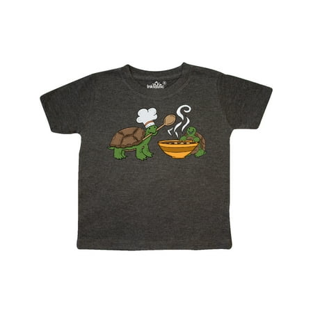

Inktastic Cute Turtle Chefs Making Soup Gift Toddler Boy or Toddler Girl T-Shirt