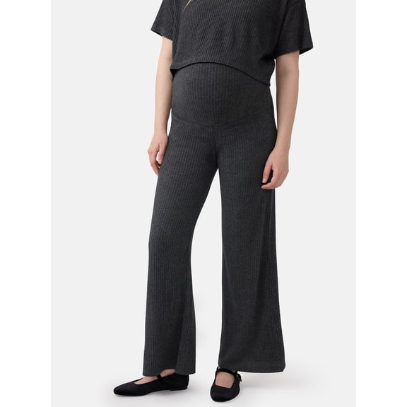 Ingrid & Isabel For Every Belly Maternity Cozy Rib Pant