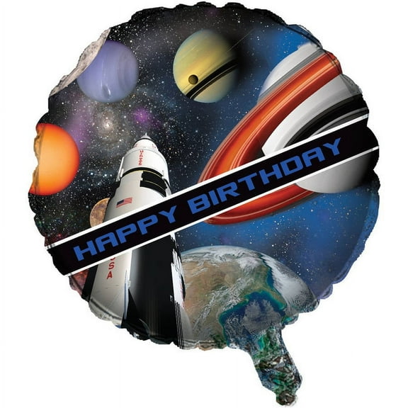Space Blast Metallic Balloon 10 Counts