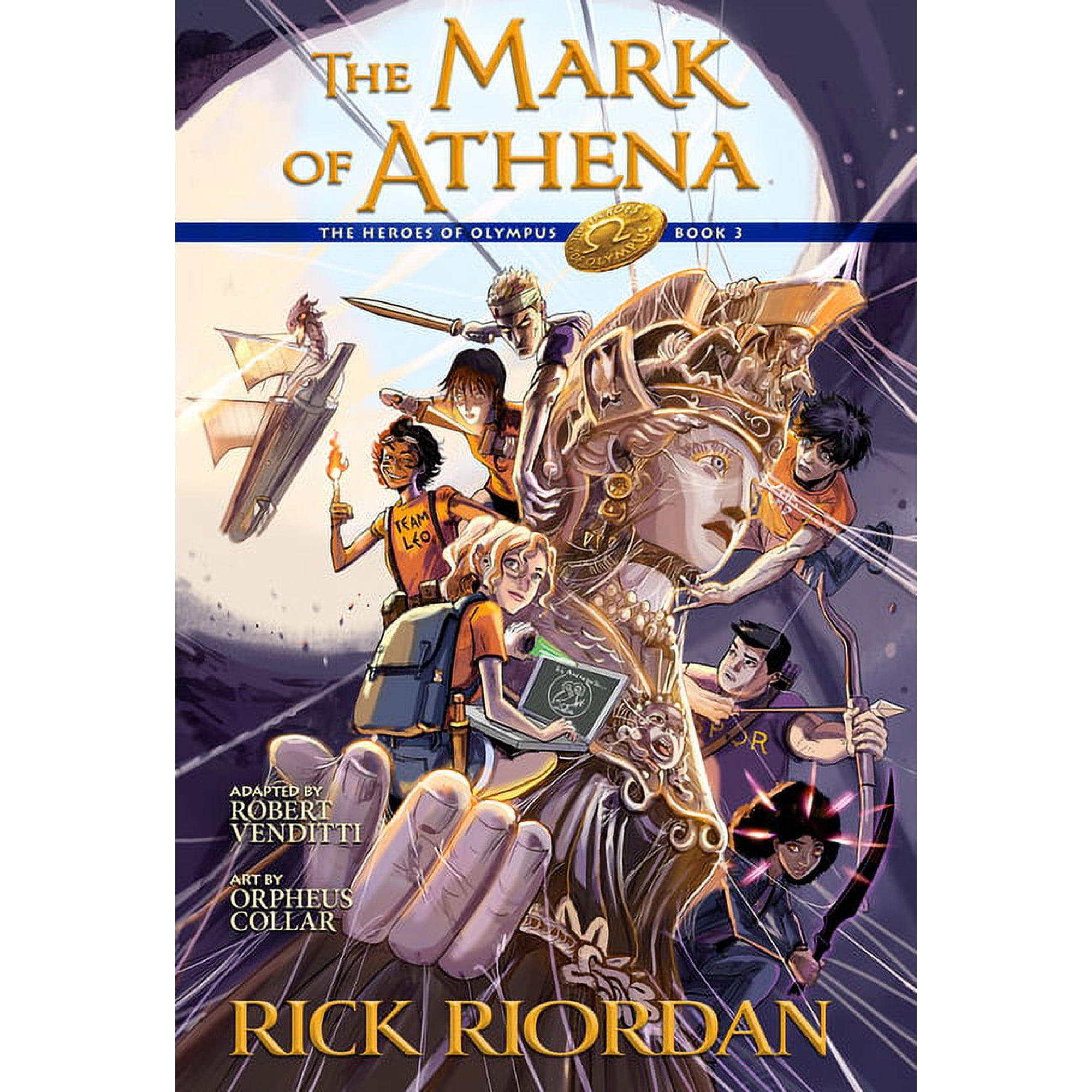Heroes of Olympus The Heroes of Olympus Book Three: The Mark of Athena: The Graphic Novel (Hardcover)