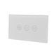 thumbnail image 1 of Interruptor de cortina WiFi para persianas enrollables motorizadas eléctricas, interruptor de persianas de EE. UU., hogar inteligente para Google White, 1 of 5