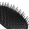 thumbnail image 3 of 3 Pcs Hair Brushes Set Detangling Brush 9 Row Professional Styling Brush Tail Comb for Women MenBlack Box, 3 of 5