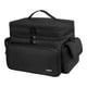 thumbnail image 1 of Bolsa de tejer, bolsa de almacenamiento de hilo de , compartimentos multifunción, bolso de mano, organizador de tejido para manualidades, 1 of 9