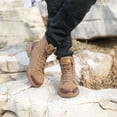 thumbnail image 5 of DianSen mens Work Boots Canvas Steel Toe Safety Shoes Slip Resistant Anti-Smash Puncture Resistant, 5 of 10