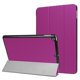 thumbnail image 1 of Funda de cuero con tapa horizontal y textura Custer para iPad 9.7 (2018) y iPad 9.7 (2017), con tres pliegues y función de suspensión/activación (negra), 1 of 5