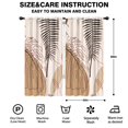 thumbnail image 2 of Blackout Kids Curtains,Brown Boho Plant Pattern Childrens Insulated Curtains Set Of 2,Bedroom Essentials,Toddler Room Decor 42x84in(106x213cm), 2 of 5