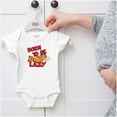 thumbnail image 5 of Funny Garfield Cartoon Born Lazy Romper Boys or Girls Infant Baby Brisco Brands NB, 5 of 6