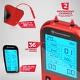 thumbnail image 6 of NEOCARBON TENS Unit Muscle Stimulator Pro for Back Pain Relief, Shoulder Recovery and Physical Therapy, Electronic Massager Machine with PMS Pulse for Effective Shock Therapy, Red, 6 of 8