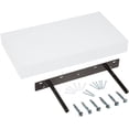 thumbnail image 3 of WELLAND 16" Mission Floating Shelf Wall Mounted Shelves Display Rack,15 4/5" x 9 1/4" x 2", Black, 3 of 4