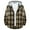 A-Khaki, variant on Ccpelsie Mens Flannel Hoodie Shirts Casual Button Down Plaid Shirt Jackets for Men Long Sleeve Stylish Hooded with Pockets(A-Red,M)